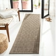 thumbnail image 2 of SAFAVIEH Palm Beach Kenyon Geometric Runner Rug, Silver, 2' x 8', 2 of 5