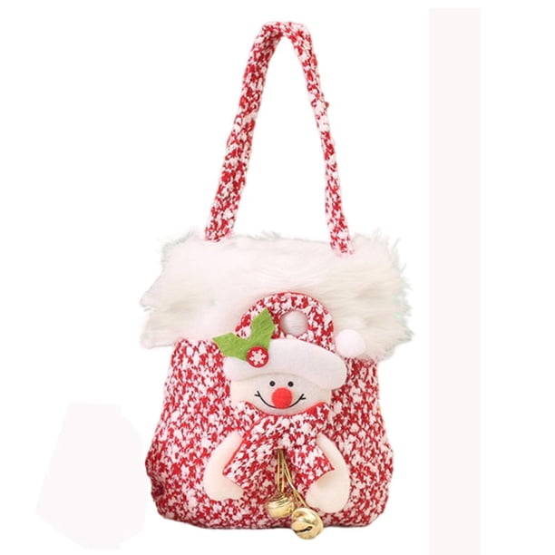 Regalo De Navidad Bolsas De Envoltura De Caramelos De Manzana Para La Fiesta De Navidad Y El Bolso De Franela De Nochebuena Scienceny HA042684-01