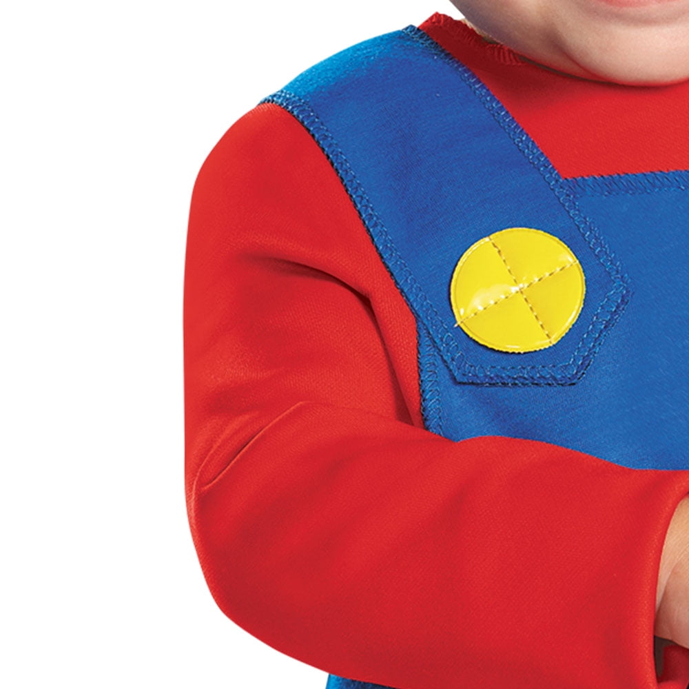 Super Mario Brother Halloween Costume for Toddler, Size 3T- 4T, by Disguise