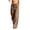 03-Brown, variant on Women Linen Palazzo Pants Drawstring High Waist Wide Leg Flowy Trousers With Pockets Summer Beach Pants
