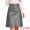 Dark Grey, variant on DARING DIVA Women A-Line High Waist PU Faux Leather Belted Midi Skirt XL Dark Brown