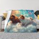 thumbnail image 1 of Balery Cloud Guinea Pig Manta de Franela con Dibujo, Lujo Ultra Suave y Cálido, Antipelusa y Resistente a las Arrugas para Cama, Sofá, Camping -80"x60", 1 of 6