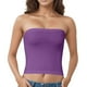 thumbnail image 1 of Sujetador largo sin costuras para mujer: cómodo, antimanchas, nailon y spandex, talla única para S-M, 1 of 4