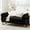 Black, variant on BaseBeauty 66" Storage Bench for Bedroom, End of Bed Bench with Gold Legs, Upholstered Storage Bench with Arms, Teddy Cream White