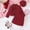 Red, variant on NAISIBABY Girls Fall Winter Set 3-Piece, Woolen Bow Tops Jacket and A-Line Skirt with Beret Hat Cute Party Formal Dress Outfit Red 8T