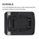 thumbnail image 4 of Adaptador De Batería Conveniente De Alto Rendimiento Aplicable Para Dewalt 18-20V Max Dcb205 Dcb200 Dcb182 Dcb184 Series Batería De Litio Para Máquinas Makita En Interiores Y Exteriores Serendint TO002561-00, 4 of 7