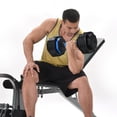 thumbnail image 2 of Adjustable Dumbbell 55 lb Dumbbell: Single Dumbbell with -Slip Handle, Fast Adjust Weight by Turning Handle with Tray, Exercise Fitness Dumbbell Suitable for Women Man Workout, 2 of 9