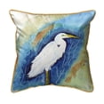 thumbnail image 2 of Great Egret Right Extra Large Zippered Pillow 22x22, 2 of 2