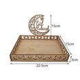 thumbnail image 4 of Bandeja de postres Eid Mubarak Almacenamiento de alimentos Bandeja de perfke Bandeja de servir, 4 of 4