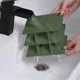 thumbnail image 4 of Organizador de escritorio de lápiz inclinado | Caja de almacenamiento de papelería multirrejilla con cajón | Rejilla de plástico lavable extraíble | Soporte para material de oficina de gran, 4 of 5