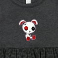 thumbnail image 4 of Inktastic Goth Bunny Girls Baby Dress, 4 of 5