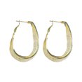 thumbnail image 1 of Pendientes de aro para mujer y niña, pendientes huecos brillantes y exquisitos, joyería de moda, regalo para San Valentín, 1 of 8