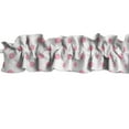 thumbnail image 6 of Polka Dots Cotton Curtain Sleeve Topper Window Treatment, 6 of 10