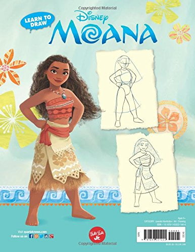 Licensed Learn To Draw Learn To Draw Disney S Moana Learn To Draw Moana Maui And Other Favorite Characters Step By Step Paperback Walmart Com