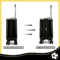 thumbnail image 6 of Kids Luggage Sets 3 Piece Small Suitcases with Wheels for Boys Rolling Suitcase with Travel Pillow Duffle Bag Soccer, 6 of 8