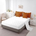 thumbnail image 3 of YST Halloween Skeleton 7-Piece Comforter Set, King Size, Skull Cross Pattern Bed in a Bag, Polyester, 3 of 5