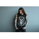 thumbnail image 5 of Playera Negra Sin Mangas Grande Rock On Sinners, 5 of 5