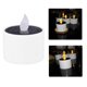 thumbnail image 3 of Paquete de 6 lámparas decorativas sin llama para exteriores con ambiente romántico de jardín, velas LED solares, 3 of 8