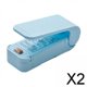 thumbnail image 1 of Sellador de bolsas Manual, sellador térmico portátil para bolsas de refrigerios, bolsas de , Chip, paquete de 2-6 2 piezas, 1 of 8