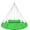Green, variant on 56" Hanging Swing Nest Double Hammock Daybed Saucer Lounger Chair with Pillow, Sturdy 264lbs Capacity, Indoor Outdoor Travel White