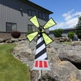 thumbnail image 4 of In the Breeze 2500 - Lighthouse Wind Spinner, Nautical Beach Garden Decoration - 13-inch spinner, 4 of 6