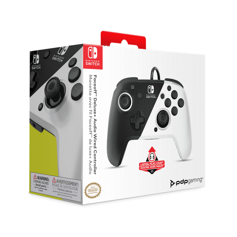PDP Nintendo Switch Faceoff Deluxe+ Audio Wired Controller PDP Nintendo Switch Faceoff Deluxe+ Audio Wired Controller