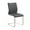 Gray, variant on Armen Living Fusion Modern Faux Leather Dining Chai in White