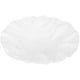 thumbnail image 2 of White Ceramic Plate for Home Use and Easy to Clean Perfect for Salad Dessert or Pasta 10.2 inches, 2 of 5