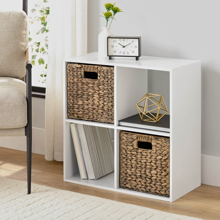 HARU　 コレクションbox 30マス5x6 ２セット　ホワイトオーク Mainstays 4 Cube Storage Organizer, White - Walmart.com