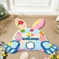 thumbnail image 4 of zhangmingg Welcome Doormat Absorbent Non- Soft Floor Mat for Holiday Party Indoor Outdoor Use, 4 of 8