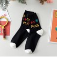 thumbnail image 1 of Warm Christmas Fashion Windproof Printing Mid Tube Socks Long Tube Cotton, 1 of 8
