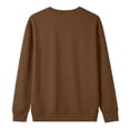 thumbnail image 4 of Kids' Sweatshirt Relaxed Fit Dropped Shoulder Crewneck Long Sleeve Casual Pullover Basic Comfortable Fall Top, 4 of 5
