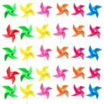 thumbnail image 1 of 50PCS Wind Spinner Colorful Windmill Kids Toy Garden Yard Outdoor Decoration, 1 of 10