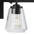 thumbnail image 5 of Martenne Collection Four-Light Matte Black Modern Farmhouse Vanity Light, 5 of 13