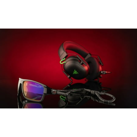 Gunnar Lightning Bolt Onyx Wrap Gaming/Computer Glasses - LIG 00101