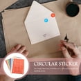 thumbnail image 4 of Shisuyan Paper Number Paster Assorted Color 7Pcs Bag 1.8In Diameter, 4 of 8