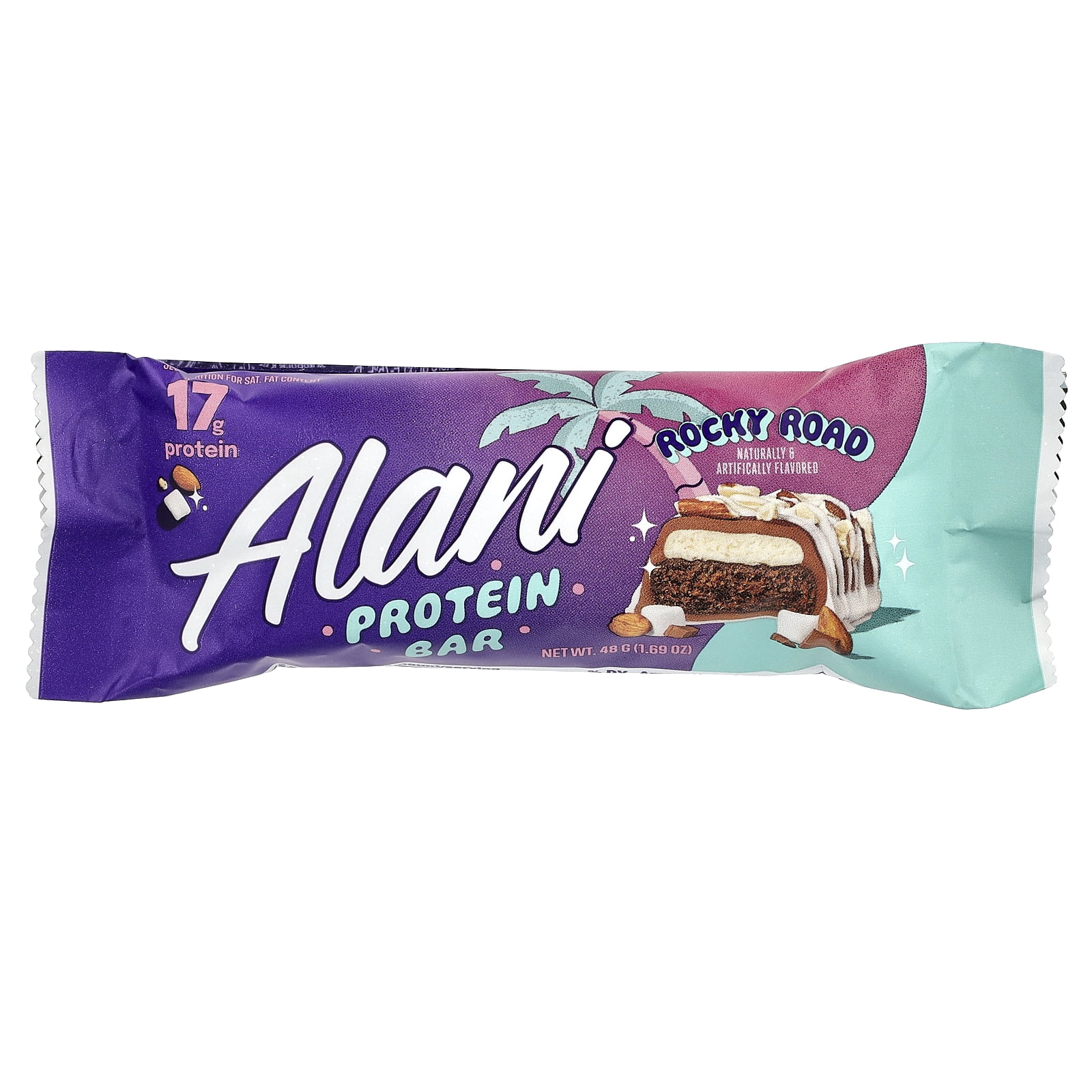 Alani Nu Protein Bar, Rocky Road, 12 Bars, 1.69 oz (48 g) Each