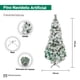 thumbnail image 2 of Árbol De Navidad La Merced Nevado 2.70 m Cepillo Grande Artificial Plástico Resistente, 2 of 3