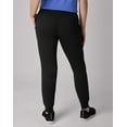 thumbnail image 2 of Hanes EcoSmart Women's Fleece Joggers, 29" Ebony L, 2 of 8