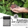 thumbnail image 3 of Eoperou 100Pcs Insect-proof Mesh Bags Drawstring Closure Good Breathability Prevent Insect Grape Peach Fruit Protection Bags Fruit Net Pouch Vegetable Cover Bag, 3 of 8
