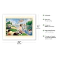 thumbnail image 2 of Bathers at Asnières - Paris France - From an Original Color Painting by Georges Seurat c.1884 - Bamboo Fine Art 290gsm Paper (Unframed) 17x22in, 2 of 4