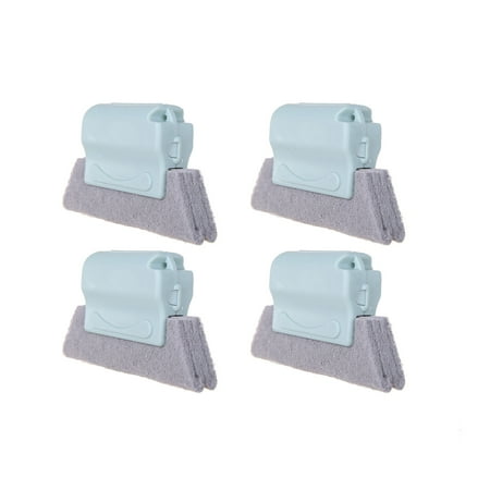 

Fuieoe Brush Creative Groove Cleaning Brush Window Door Track 4Pc