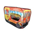 thumbnail image 4 of Tienda de juegos para niños, tienda temática de coche, autobús de dibujos animados, tienda de campaña de fácil instalación, , piscina, naranja, 4 of 8