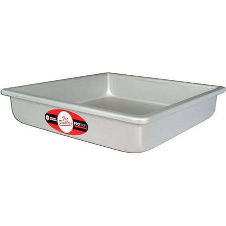

Fat Daddio s PSQ-12122 Anodized Aluminum Square Cake Pan 12 x 2 Inch