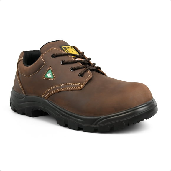 Tiger Safety CSA Men's Safety Shoes Steel Toe Lightweight Leather 4933