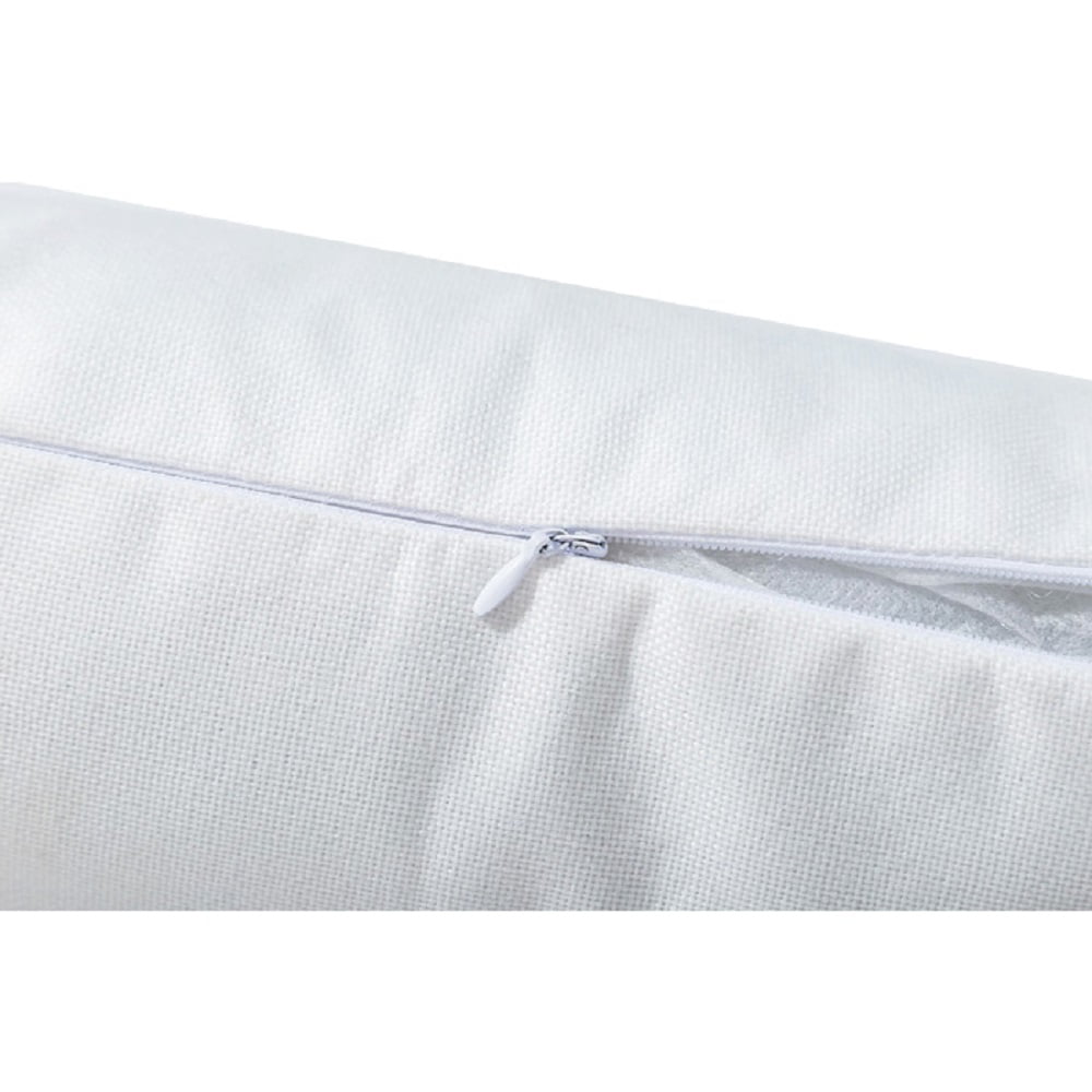 50pcs 15.75" x 15.75" White Linen Sublimation Blank Pillow Case Cushion Cover