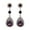 Purple, variant on SUSHANG Ladies Drop Earrings Drop Earrings Fashion Earrings Ladies Crystal Red Alloy Crystal Ladies Earrings