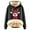Black, variant on Telankuip Sherpa Lined Christmas Hoodies for Women Fall Winter Cute Xmas Elk Graphic Print Long Sleeve Pullover Sweatshirts Oversized Thick Warm Comfy Casual Tops Orange XL