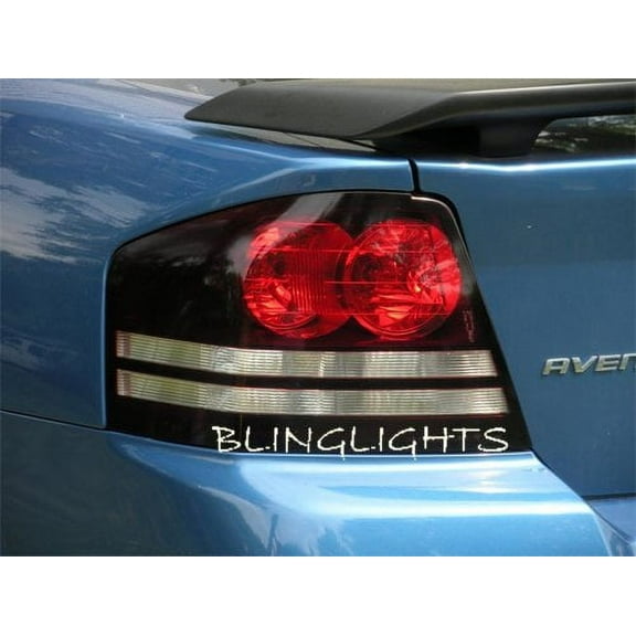 For The Dodge Avenger Tinted Smoked Taillamps Taillights Overlays Protection Film
