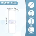 thumbnail image 2 of 1Pcs Travel Toothbrush Case, Portable Travel Toothbrush Holder with Cover, Toothbrush and Toothpaste Container for Bathroom, Gym,Business Trip, Camping (Transparent), 2 of 7